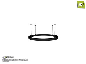 Sims 3 — Perforator Ceiling Lamp Shaped of Circle by ArtVitalex — - Perforator Ceiling Lamp Shaped of Circle -