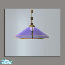 Sims 2 — Dome Glass Purple - #430436 by DOT — Dome Glass Lamp Purple 1 and 2 Story Dome Glass Ceiling Lamps Sims 2 by DOT