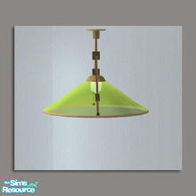 Sims 2 — Dome Glass Green - #430436 by DOT — Dome Glass Lamp Green 1 and 2 Story Dome Glass Ceiling Lamps Sims 2 by DOT