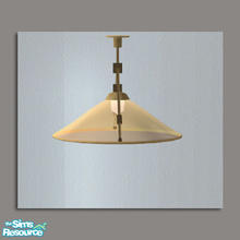 Sims 2 — Dome Glass Gold Glass - #430436 by DOT — Dome Glass Lamp Gold Glass 1 and 2 Story Dome Glass Ceiling Lamps Sims