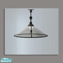 Sims 2 — Dome Glass Black - #430436 by DOT — Dome Glass Lamp Black 1 and 2 Story Dome Glass Ceiling Lamps Sims 2 by DOT