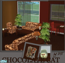 Sims 2 — Chocolate Cat by DOT — Chocolate Cat Sims 2 by DOT of The Sims Resource 