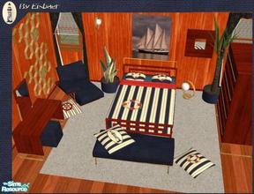 Sims 2 — Mango Nelson - Captain\'s Choice by Eisbaerbonzo — Young naval captain Petersen likes modern furniture, but he