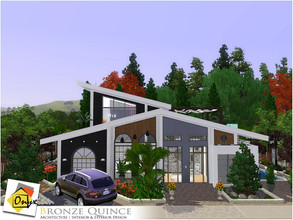 Sims 3 — Bronze Quince by Onyxium — On the first floor: Living Room | Dining Room | Kitchen | Bathroom | Adult Bedroom |