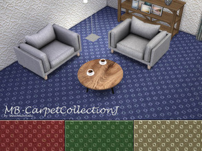 Sims 4 — MB-CarpetCollectionJ by matomibotaki — MB-CarpetCollectionJ, urban carpet with geometric design, comes in 4
