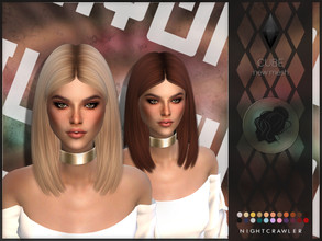 Sims 4 — Nightcrawler-Cube by Nightcrawler_Sims — NEW HAIR MESH T/E Smooth bone assignment All lods 22colors Works with