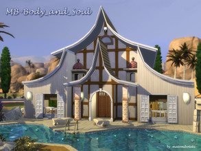 Sims 4 — MB-Body_and_Soul by matomibotaki — Wellness-Center for your Sims to relaxe and to enjoy a peaceful and happy