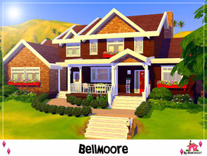 Sims 4 — Bellmoore - Nocc by sharon337 — Bellmoore is a Family Home built on a 50 x 40 lot. Value $215,716 It has: 5
