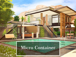 Sims 4 — Micro Container by Pralinesims — By Pralinesims