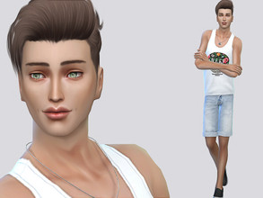 Sims 4 — Braylen Groves by MSQSIMS — Braylen Groves is a teenager who wants to have a successful career and to be rich.