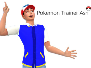 Sims 4 — Pokemon Trainer's Clothes by ForeverBaby — Hope you will enjoy it! My EA ID:SlowCruelSoul 