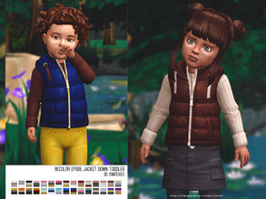 Sims 4 — helgatisha Recolor Ep05 Jacket Down - toddler by HelgaTisha — 30 swatches Requires SEASONS custom thumbnail