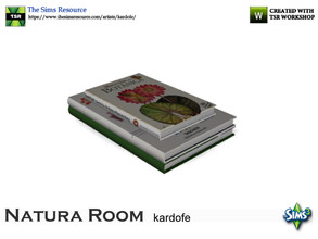 Sims 3 — kardofe_Natura Room_Books by kardofe — Three books, decorative, to put on the coffee table