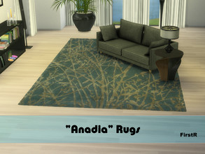 Sims 4 — Anadia Rugs - Requires GET FAMOUS by FirstR2 — Nice new rugs for your Sims. Enjoy!