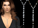 Sims 4 — NataliS_Dazzling gems necklace by Natalis — Dazzling gems necklace. FT-FA-FE 2 colors.