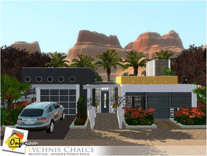 Sims 3 — Lychnis Chalce by Onyxium — On the first floor: Living Room | Dining Room | Kitchen | Adult Bedroom | Bathroom |