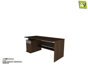 Sims 4 — Lore Desk by ArtVitalex — - Lore Desk - ArtVitalex@TSR, Feb 2019
