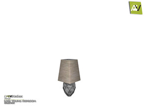 Sims 4 — Lore Table Lamp by ArtVitalex — - Lore Table Lamp - ArtVitalex@TSR, Feb 2019