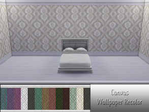 Sims 4 — Canvas Wallpaper Recolor by Beatrice_e — another simple recolor from a base game wallpaper.