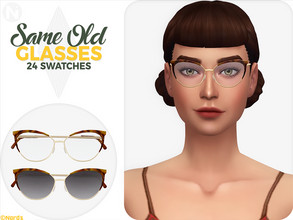 Sims 4 — Same Old Glasses by Nords — Heya my sweet darlings, I'm finally back with a new Custom Content for The Sims 4,