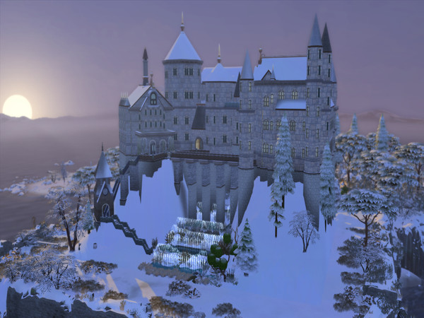 Sims 4 — Hogwarts (no cc) by Swons_and_SharkS_privat_page — Do you love Harry Potter as much as I do? And you want a SIM