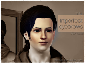 Sims 3 — Akari Buruz - TS3 Imperfect Eyebrows Male version by Buruz — Imperfect Eyebrows version TS3. The Sims 3 1.67