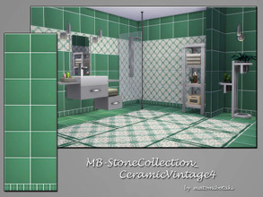 Sims 4 — MB-StoneCollection_CeramicVintage4 by matomibotaki — MB-StoneCollection_CeramicVintage4, solid colored ceramic