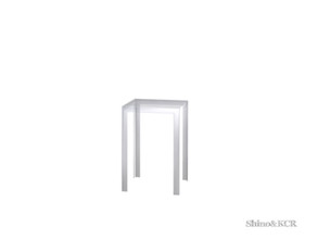 Sims 4 — Loved Things - Side Table by ShinoKCR — A Set with objects I saw, loved and wanted to have in Game