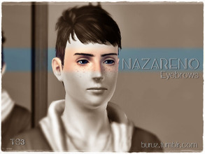 Sims 3 — Buruz_TS3_NazarenoBrows by Buruz — Nazareno's brows for girls and boys. All ages. The Sims 3 1.67 version