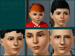 Sims 3 — Buruz_TS3_DarkBlueEyes by Buruz — Eyecolor (Contacts lenses) for all genders, all ages. Sims 3 1.67 compatible. 