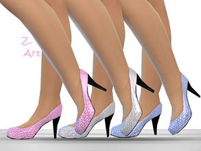 Sims 4 — DreamZ. 06 Shoes by Zuckerschnute20 — Silky shiny pumps for the spring wardrobe :D 3 colors CAS thumbnail