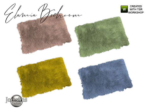Sims 4 — elamia bedroom rugs by jomsims — elamia bedroom rugs