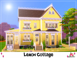 Sims 4 — Lemon Cottage - Nocc by sharon337 — Lemon Cottage is a Family Home built on a 30 x 20 lot. Value $152,611 It