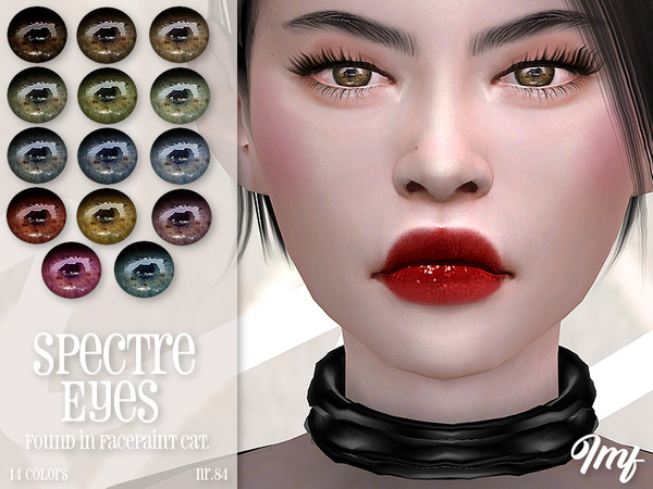 Sims 4 — IMF Spectre Eyes N.84 by IzzieMcFire — - Stand alone item with thumbnail - 14 colors - All ages and genders - HQ