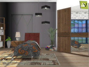 Sims 4 — Lore Young Bedroom by ArtVitalex — - Lore Young Bedroom - ArtVitalex@TSR, Feb 2019 - All objects three has a
