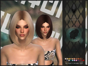 Sims 4 — Nightcrawler-Ego by Nightcrawler_Sims — NEW HAIR MESH T/E Smooth bone assignment All lods 22colors Works with