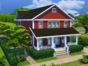 Sims 4 — Twickham Cottage by dorienski — This modest Twickham Cottage is a perfect house for a small family. The cottage