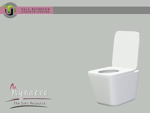 Sims 3 — Kala Bathroom - Toilet by NynaeveDesign — Kala Bathroom - Toilet Located in Plumbing - Toilets Price: 547 Tiles: