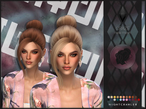 Sims 4 — Nightcrawler-Craze by Nightcrawler_Sims — NEW HAIR MESH T/E Smooth bone assignment All lods 22colors Works with