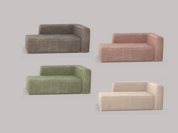 Sims 4 — Living Vicinc - Loveseat by ung999 — Living Vicinc Loveseat Color Options : 4