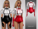 Sims 4 — belaloallure_Trixie suit by belal19972 — Latex suit worn by trixie mattel from rupaul drag race ,enjoy:) 