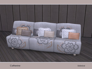 Sims 4 — Catherine. Pillows for Sofa (left) by soloriya — Pillows for sofa, left. Press Alt key to adjust its position.