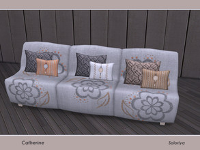 Sims 4 — Catherine. Pillows for Loveseat (left) by soloriya — Pillows for loveseat, left. Press Alt key to adjust its