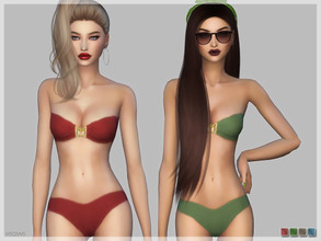 Sims 4 — Miyako Bikini by MSQSIMS — - New Item - 4 Colors - Teen - Elder - Base Game - Custom Thumbnail