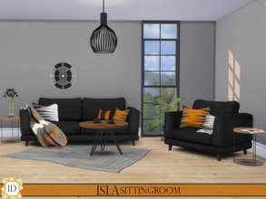 Sims 4 — ISLA Sitting room by ISLA_Design — This living space is all about the mood, peace. One with exiting, colourful,