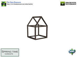 Sims 3 — kardofe_Spring time_Little house by kardofe — Small metal house, decorative