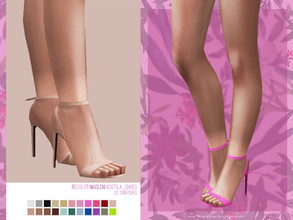 Sims 4 — helgatisha Recolor Madlen Kostila Shoes - mesh needed by HelgaTisha — 22 swatches You NEED to download the mesh