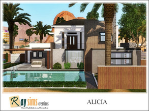 Sims 3 — Alicia by Ray_Sims — This house has 3 bedrooms, and 3 bathrooms. I really hope you guys like it.. Thank you very