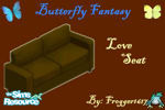 Sims 1 — Butterfly Fantasy Loveseat by frogger1617 — Part of the Butterfly Fantasy Living Room Set. A Harrison Family