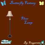 Sims 1 — Butterfly Fantasy Floor Lamp by frogger1617 — Part of the Butterfly Fantasy Living Room Set. A Harrison Family